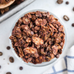 Overhead photo of Mocha Almond Gluten Free Granola