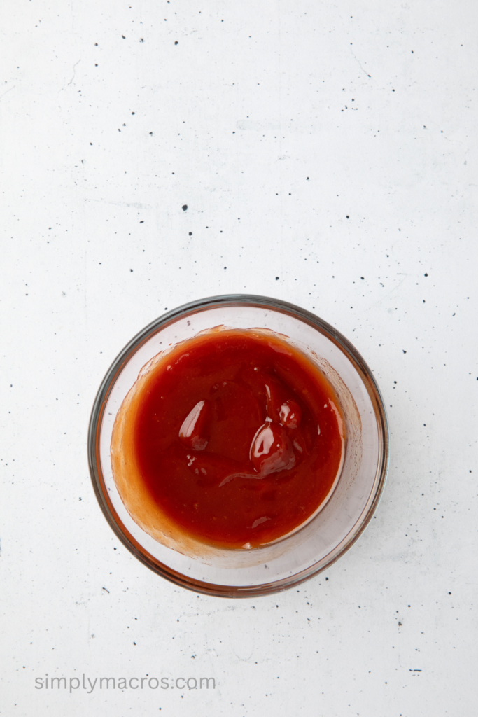 Turkey meatloaf glaze made with ketchup, brown sugar, and Worchestershire sauce. 